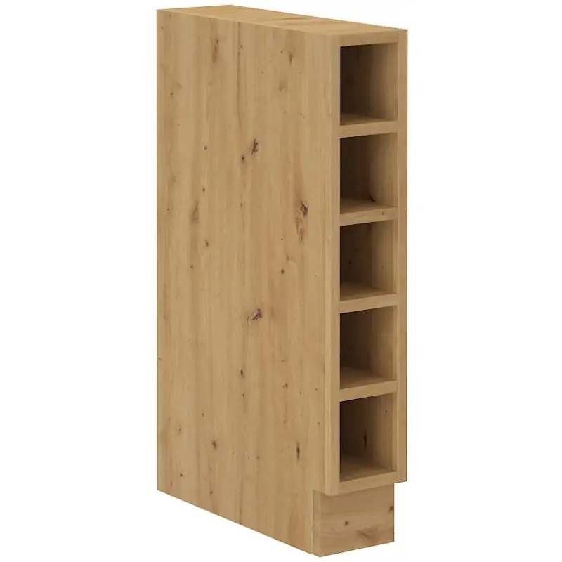 Kuchyňský regál Molly 15-D-OTW-BB dub artisan Horká Nabídka