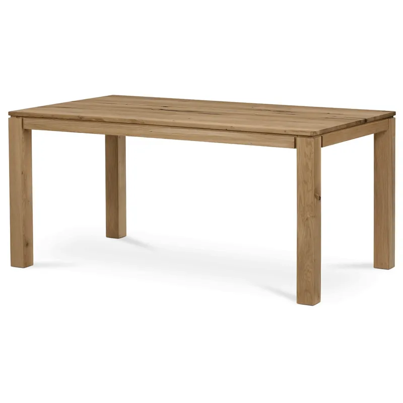 Top Prodej Jídelní stůl 160x90cm, masiv, dub, DS-F160 DUB