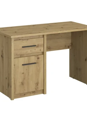 Značkový PC stůl 1D1S/120, dub artisan, AIRON