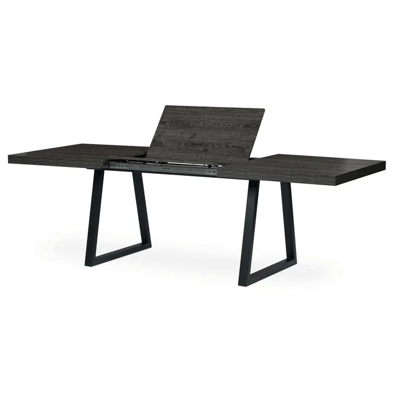 Jídelní stůl rozkládací 160-240x90 cm, lamino, šedý dub, HT-R5624 GREY Objednat Nyní