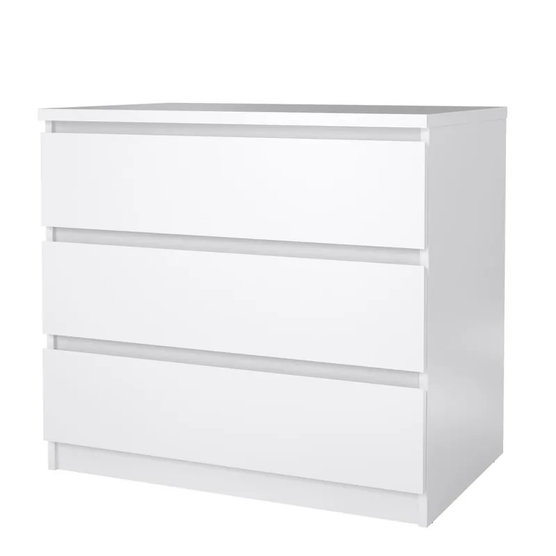 Komoda Simplicity 235 bílý lesk Výhodná Nabídka