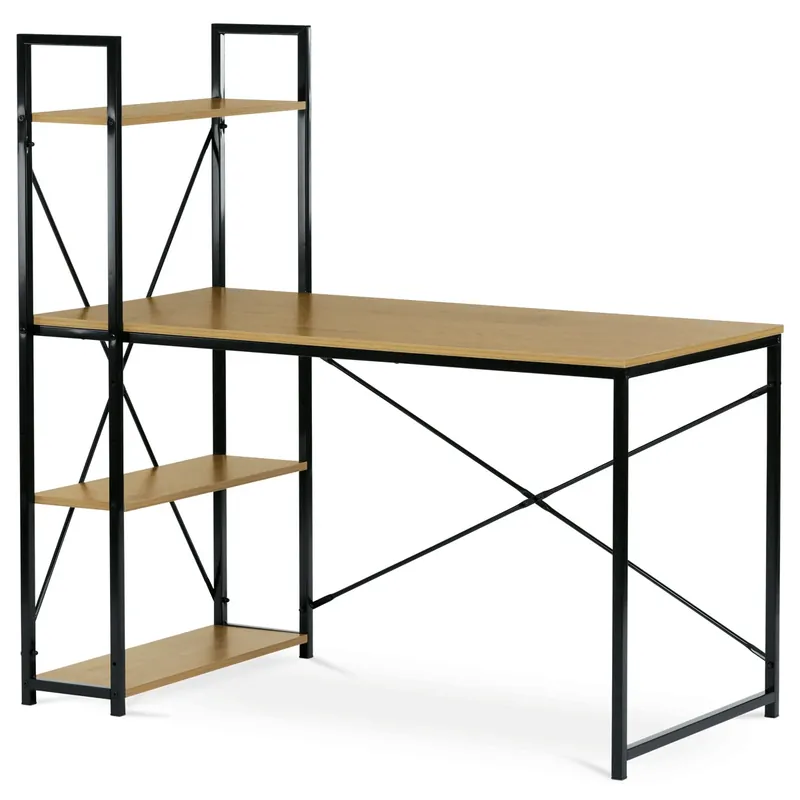 Nejprodávanější Pracovní stůl 120x60cm, mdf, dub, GD-520 OAK