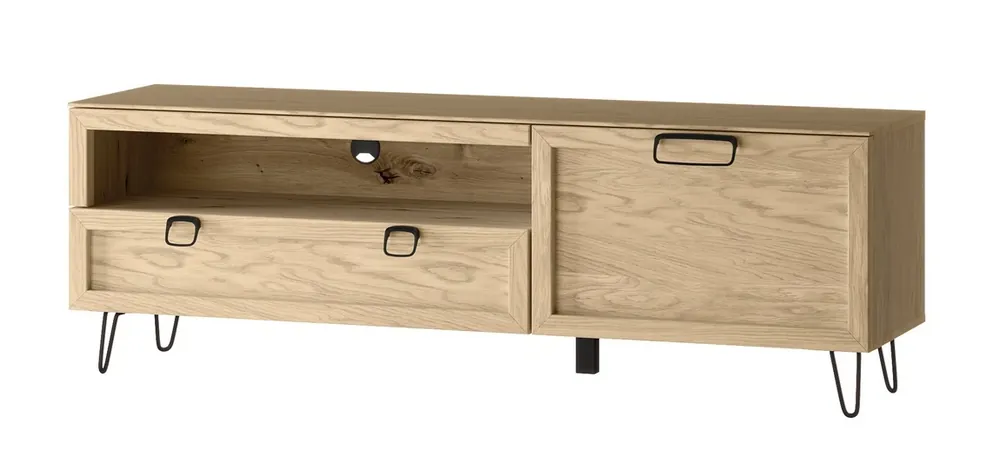 Televizní stolek ALTEA 25 1D1S dub artisan Rychlé Dodání