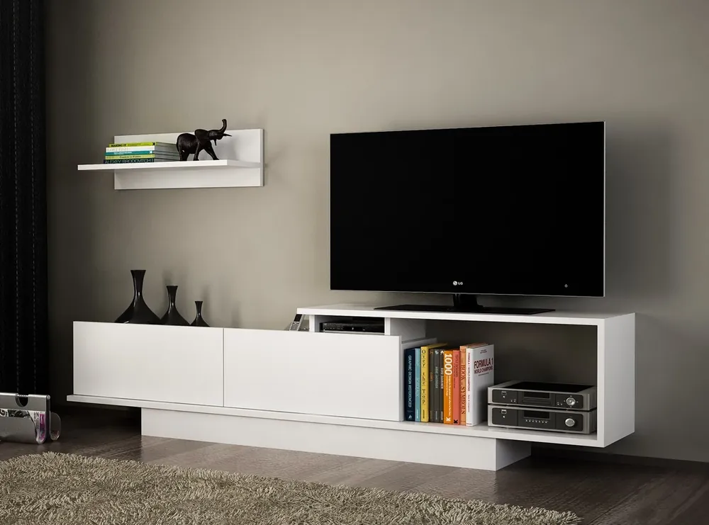 Televizní stolek ARMAS bílá Must-Have