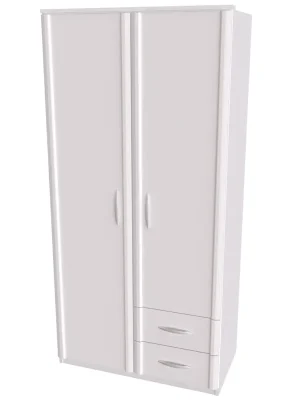 SIGMA XL - skříň, 150x207cm Dekor bílá struktura Omezená Nabídka