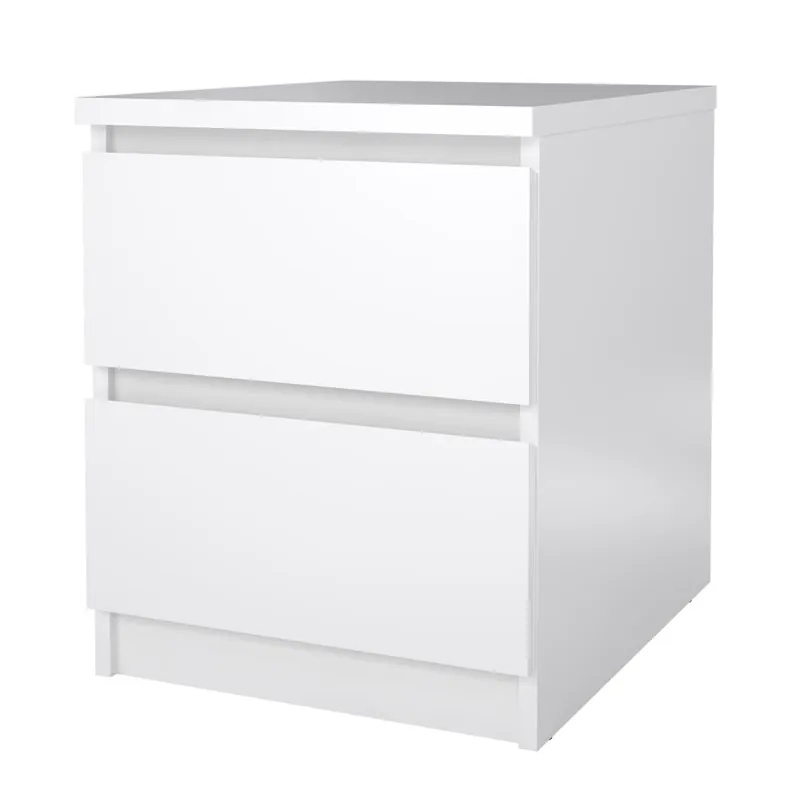 Noční stolek Simplicity 230 bílý lesk Levný