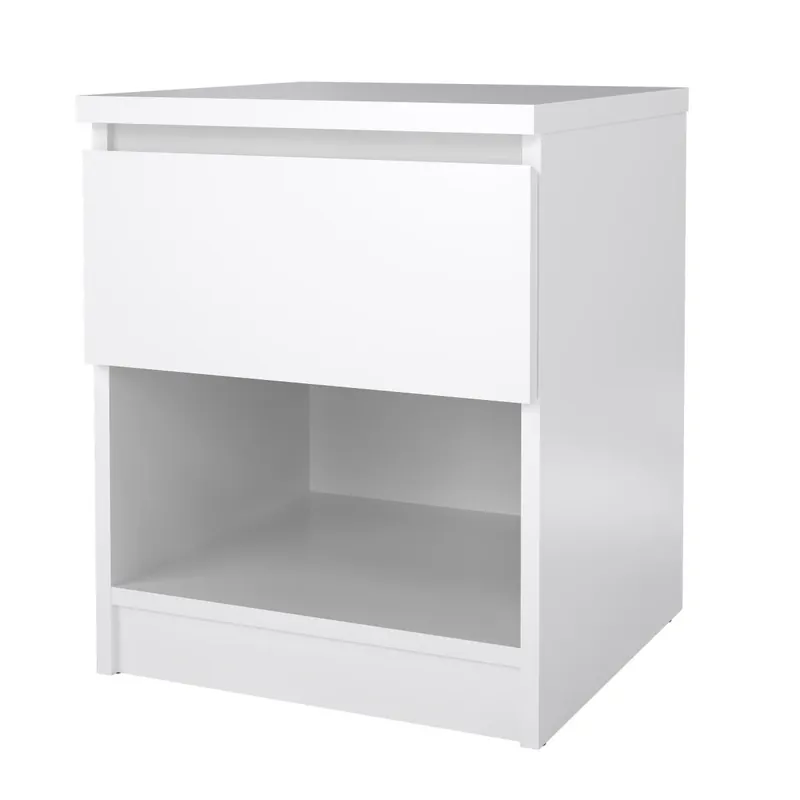 Noční stolek Simplicity 238 bílý lesk Značkový