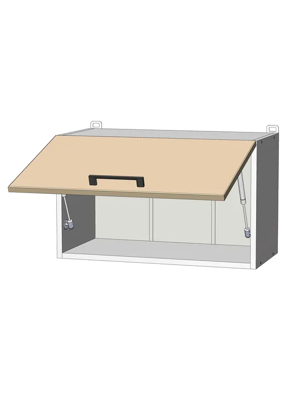 horní výklopná skříňka š.60, v.36, Modena W6036, grafit/antracit Top Prodej