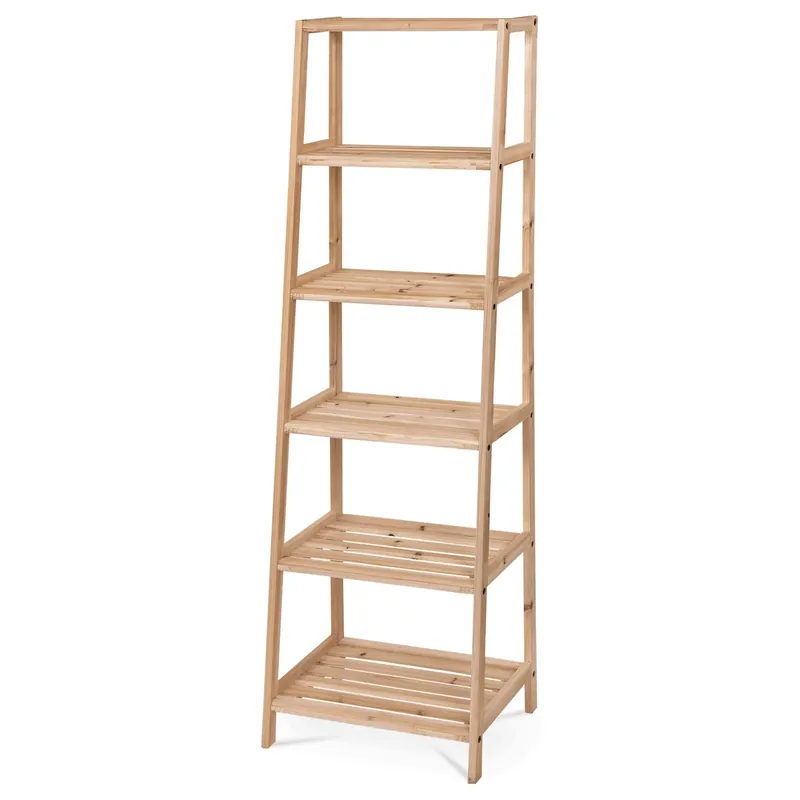 Must-Have Regál, masiv, hnědá, DR-N134 NAT