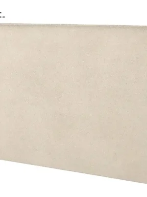 Značkový Polstrovaný záhlavník k posteli 120 cm barva béžová boucle