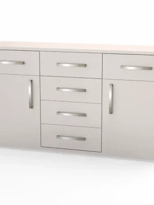 ONYX L - komoda, 140 až 170cm × 90 × 43cm Šířka 160cm, Dekor kašmír Top Prodej