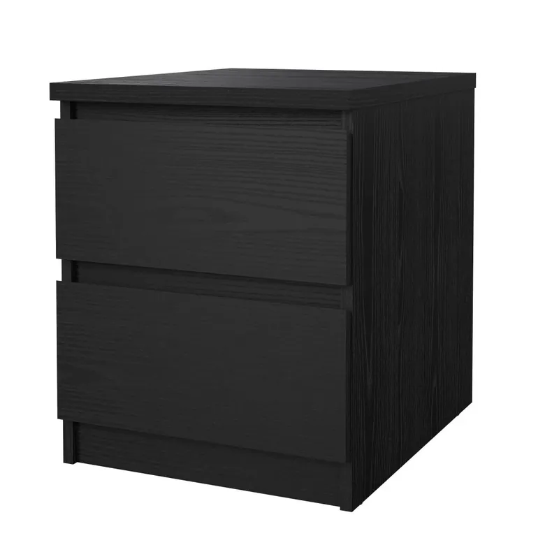 Vysoce Kvalitní Noční stolek Simplicity 291 woodgrain černá