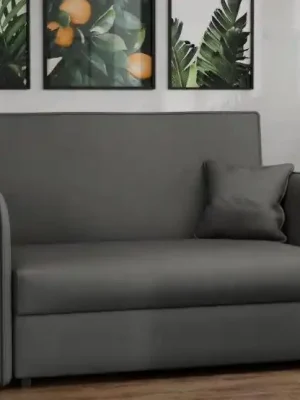 Značkový Rozkládací křeslo Vivian Loft II Mono tmavě šedá