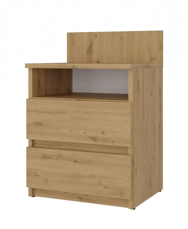 Nejprodávanější Noční stolek Malvína M1 dub artisan