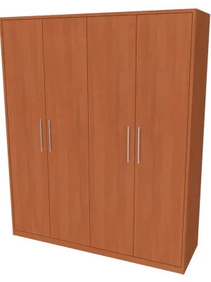 AIDA 1+4 - kombinace skříní s rámem 185cm, 185x59x223cm Dekor olše Pouze Dnes