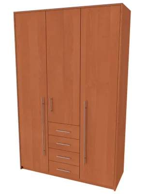 AURA L - šatní skříň, 137x53x213cm Dekor olše Super Cena