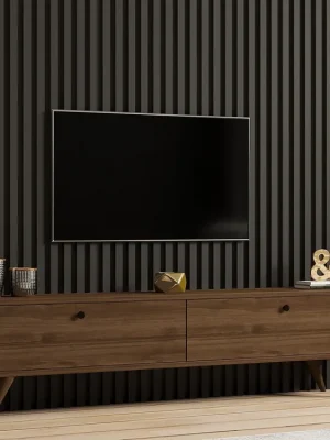 Paris TV stolek na nožičkách, ořech Ověřený