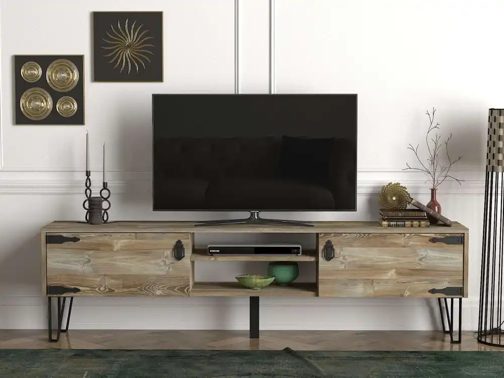 Nejprodávanější KIERA TV stolek na nožičkách, patik