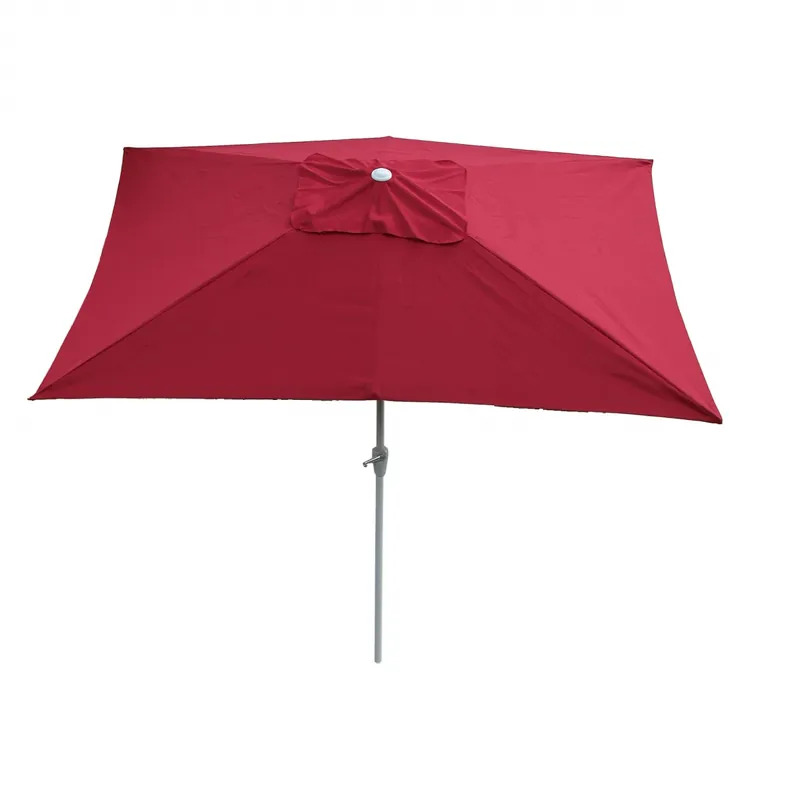 Rychlé Dodání Slunečník N23 2x3m - polyester/hliník - bordó