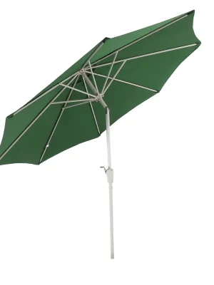 Autentický Slunečník N19 Ø 3m - polyester/hliník - zelený