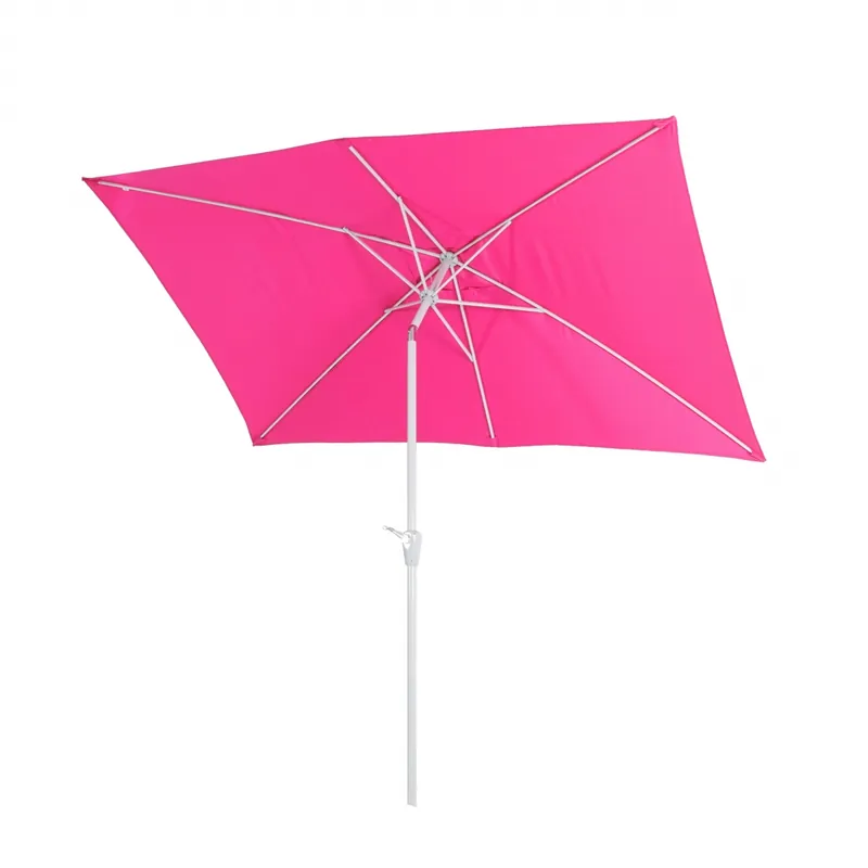 Finální Výprodej Slunečník N23 2x3m - polyester/hliník - růžová