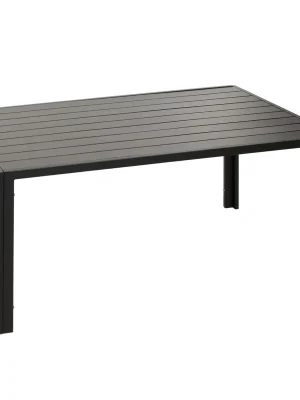 Zahradní stůl HWC-N40, hliník, 140x80cm - antracit Akční Cena