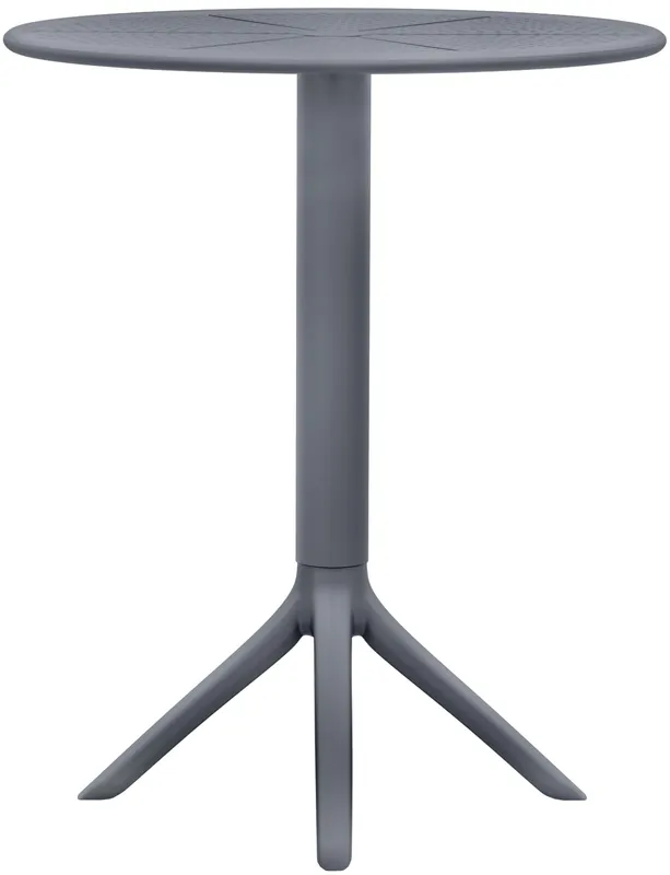 Kulatý stůl Lacota 60 cm - antracitová Nejlepší Volba