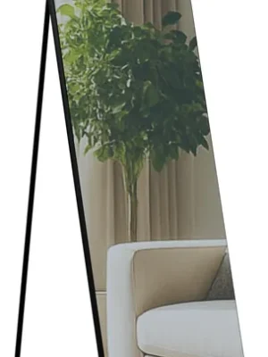 Zrcadlo Gurnee 140x40 cm - černé matné Pouze Dnes