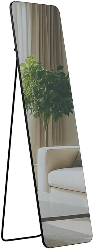 Zrcadlo Gurnee 140x40 cm - černé matné Pouze Dnes