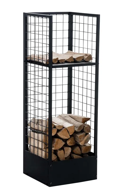 Stojan na palivové dřevo Forrest 40x40x120, kov Nejlepší Volba