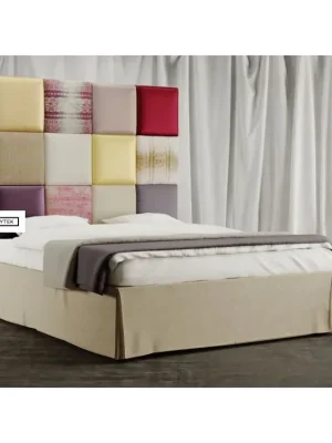 Cenově Výhodný Kontinentální čalouněná postel PARIS boxspring