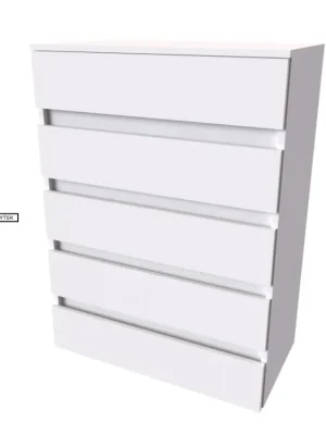 Vrácení Zdarma Komoda TARA XL - bílý lesk, antracit, aj.