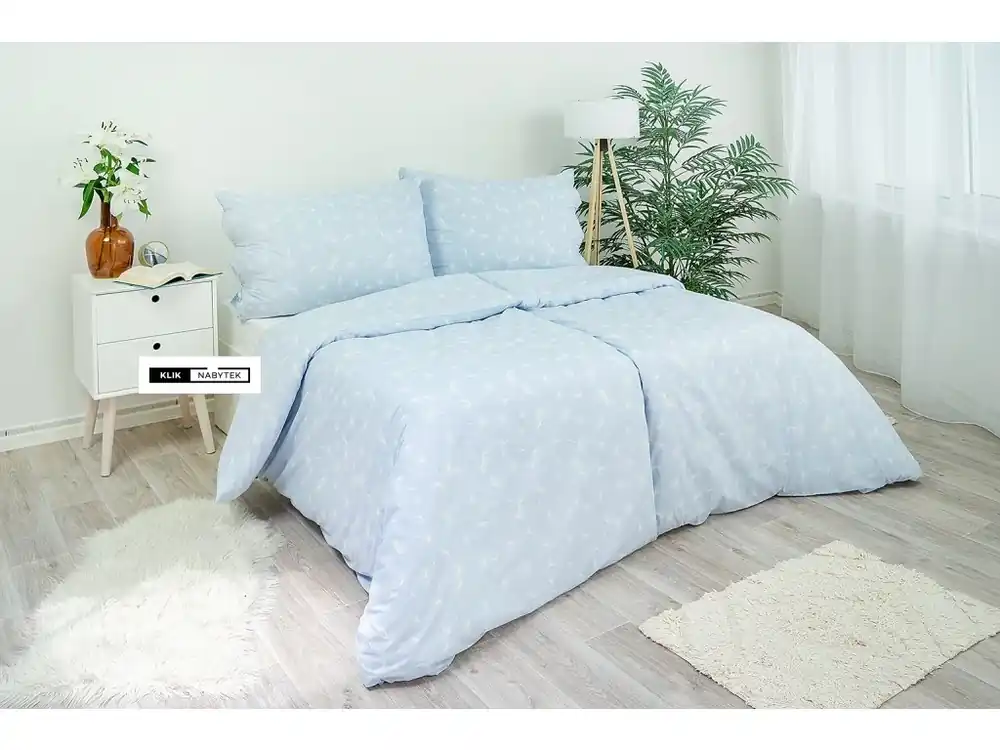 Ložní povlečení bavlněné Pápeří (LS204) Super Cena