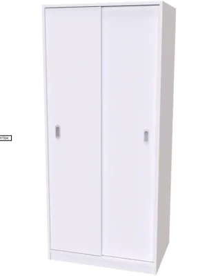 Skříň UNIPO 3 - bílý lesk, antracit, aj. Ověřený