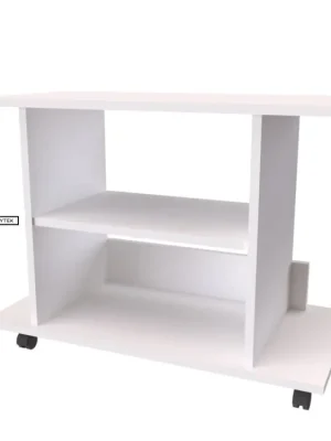 Hi-fi stolek ORION - bílý lesk, antracit, aj. Originální