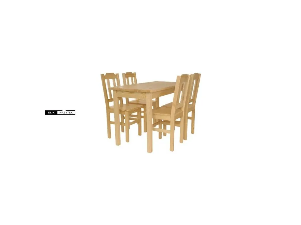 Jídelní set III. (60x120 cm + židle Z1-M8) - borovice Koupit Online