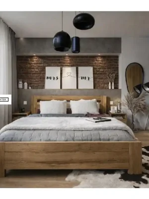 Rychlé Dodání Dvoulůžko HERA s lamelovými rošty v. čela 110 cm