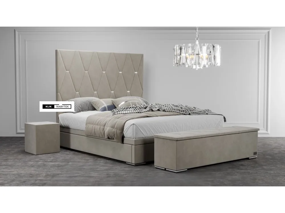 Finální Výprodej Čalouněná postel Cristal boxspring