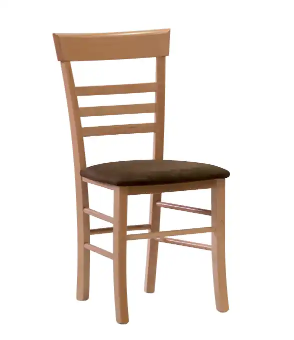 Značkový Jídelní židle SIENA – čalouněné sedáky, robustní konstrukce, různé barvy a materiály - KOSTRA olšeSedák lux 33 jeans