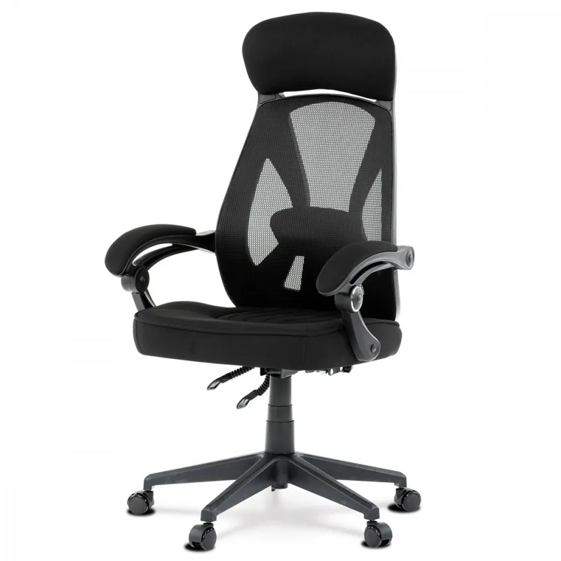Kancelářská ergonomická židle FOREX – látka, síť, černá Autronic Objednat Nyní