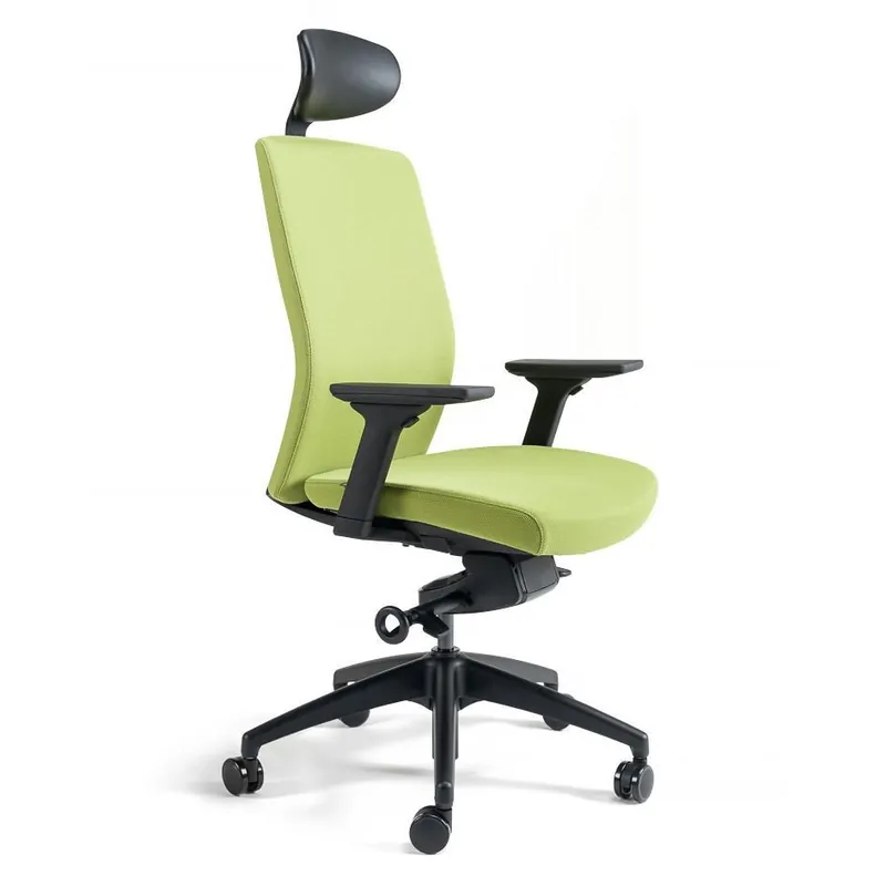 Kancelářská ergonomická židle BESTUHL J2 SP — více barev, s podhlavníkem - Čalounění J2 SP Zelená 203 Výprodej