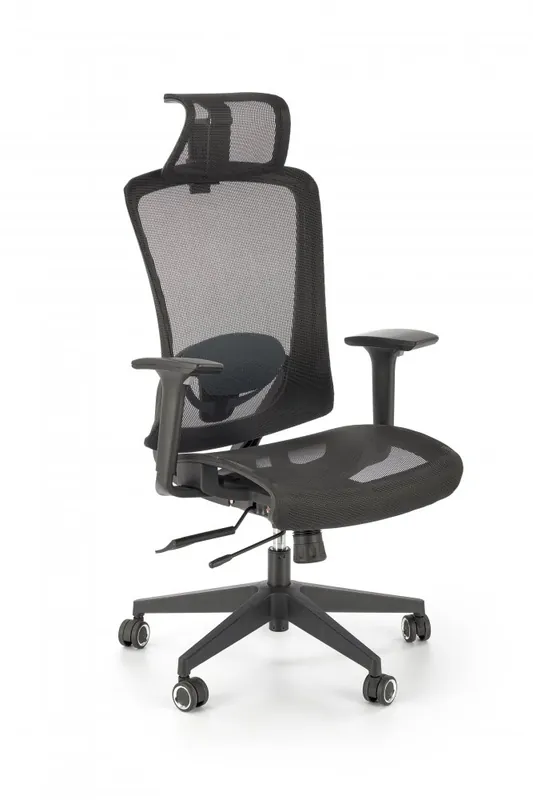 Nízká Cena Kancelářská ergonomická židle GOLIAT — síť, černá Halmar