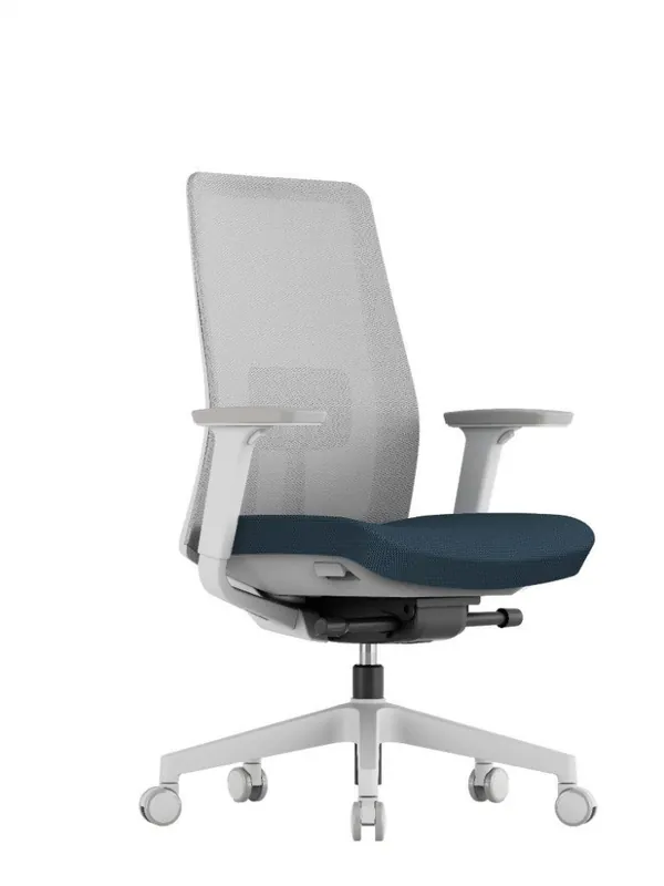 Nejlepší Volba Kancelářská ergonomická židle K10 W — více barev - K10 white - barevné varianty Modrá