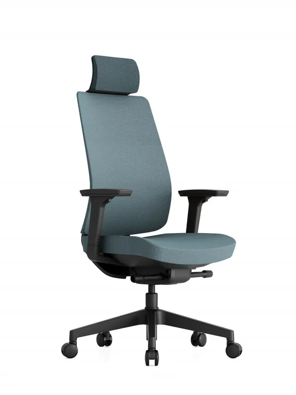 Cenově Výhodný Kancelářská ergonomická židle K50 — černá, více barev - Barevné provedení K50 Modrá
