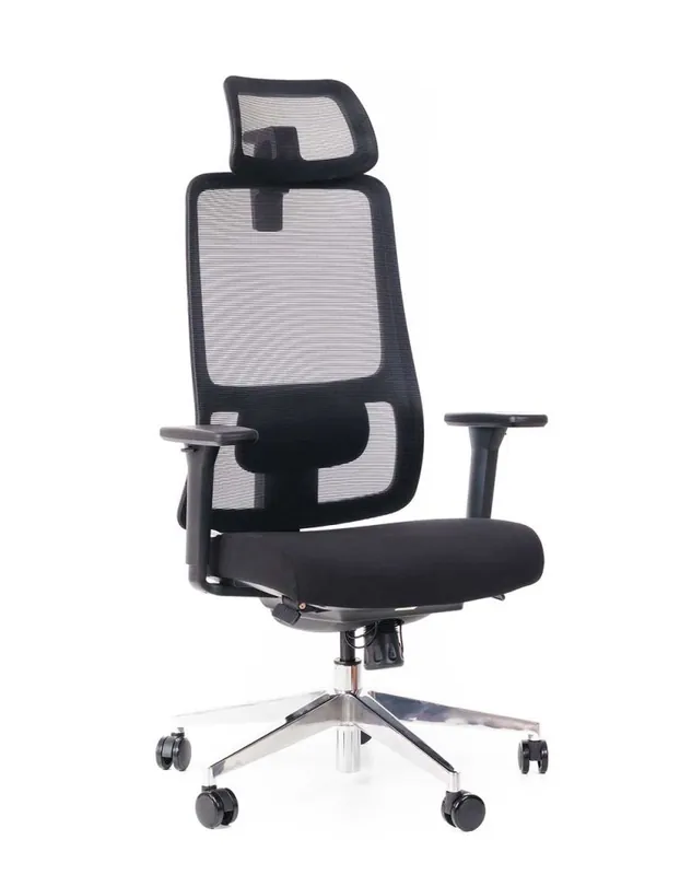 Kancelářská ergonomická židle Sego STRETCH New— černá Sego Originální