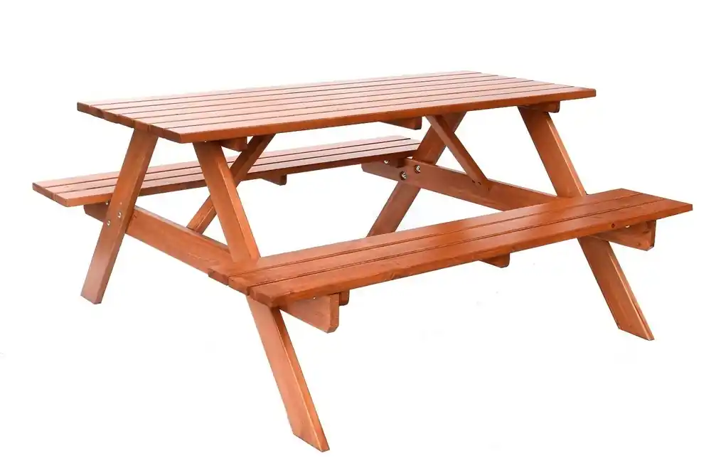 PIKNIK zahradní set dřevěný - 200 cm - lakovaný Bezpečná Platba