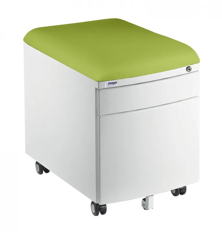 Must-Have Pojízdný kontejner Mayer 32W8 30 463 — bílý, zelený aquaclean Mayer