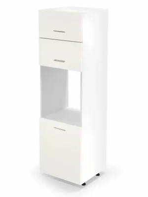 Časově Omezené Dolní skříňka vysoká Vento DP-60/214, bílá / béžová