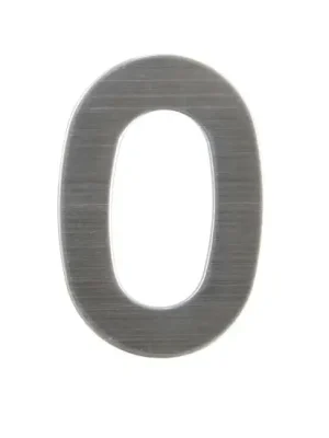 Domovní číslo "0", RN.75L, nerez Tovární Cena