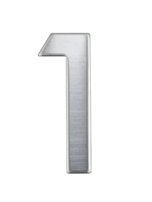 Domovní číslo "1", RN.75L, nerez Originální